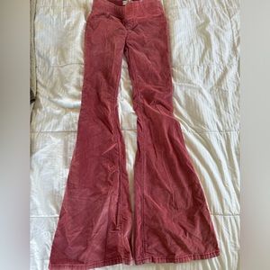 Free People Corduroy Flare Pants